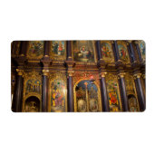 Étiquette Sainte Trinité Église grecque orthodoxe (Devant)