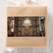 Étiquette Sainte Trinité Église grecque orthodoxe (En situation)