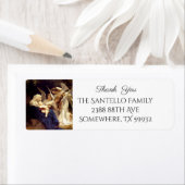 Étiquette Sainte Vierge Marie Jésus Merci catholique (En situation)