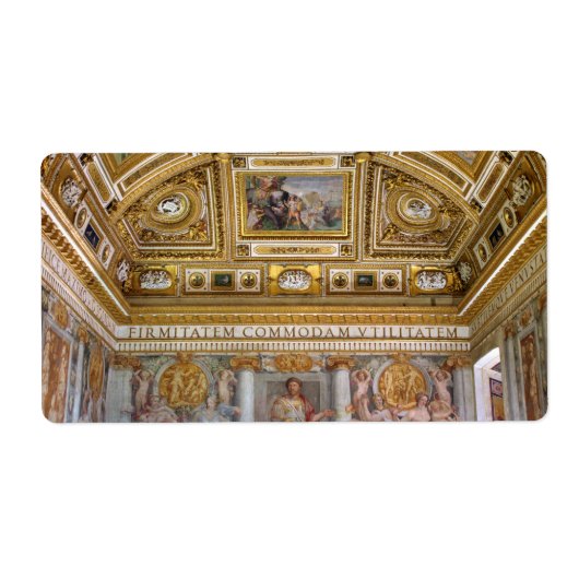 Étiquette Sala della Biblioteca (Devant)