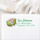 Étiquette Salade classique de laitue Iceberg Salade de coin  (En situation)