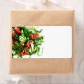 Étiquette Salade végétale (En situation)