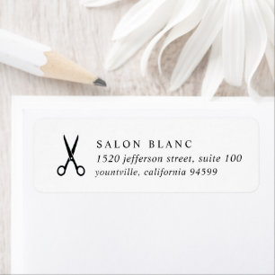 Étiquette Salon de beauté promotionnel