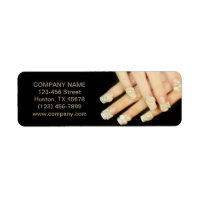 salon élégant de manucure à ongles