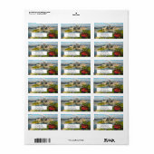 Étiquette Salutation De Pittsburgh PA (Feuille entière)