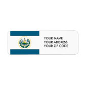 Étiquette Salvador (Devant)