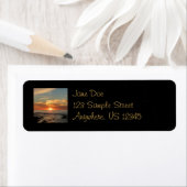 Étiquette San Diego Sunset II California Seascape (En situation)