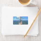 Étiquette San Francisco Sailing 0869 Adresse (En situation)