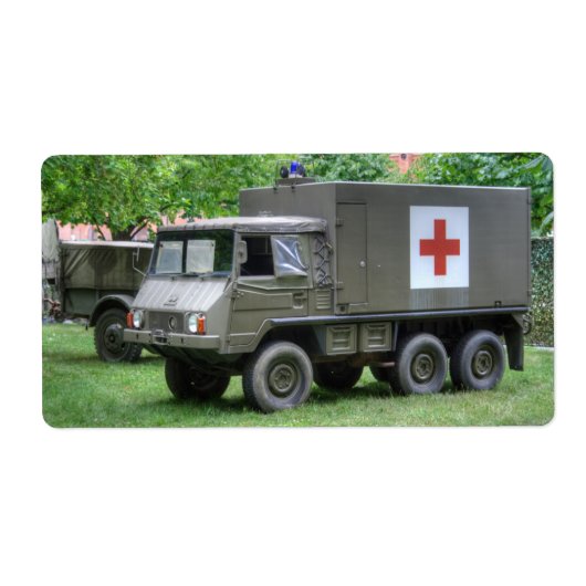 Étiquette SAN Pinzgauer 712 (Devant)