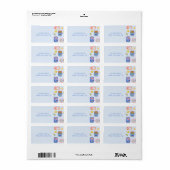 Étiquette Sardines and Lemons (Feuille entière)