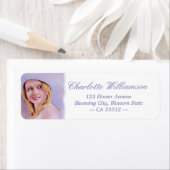 Étiquette Sassy Beach Beauty Adresse (En situation)