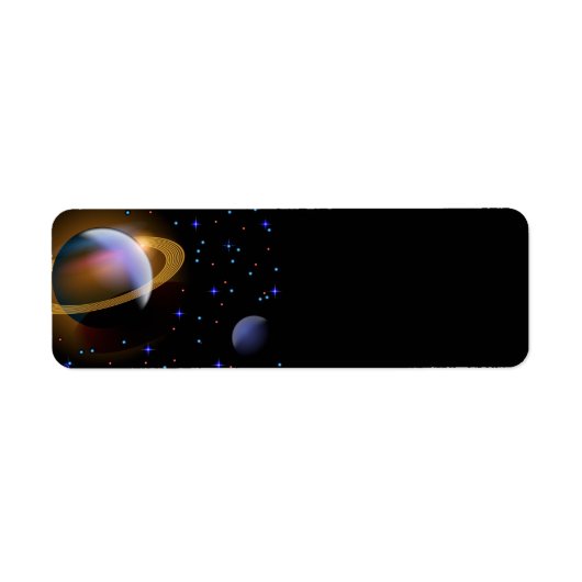 Étiquette Saturne (Devant)