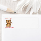 Étiquette sauver une vie (En situation)