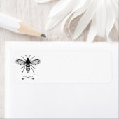 Étiquette Sauvez les abeilles (En situation)