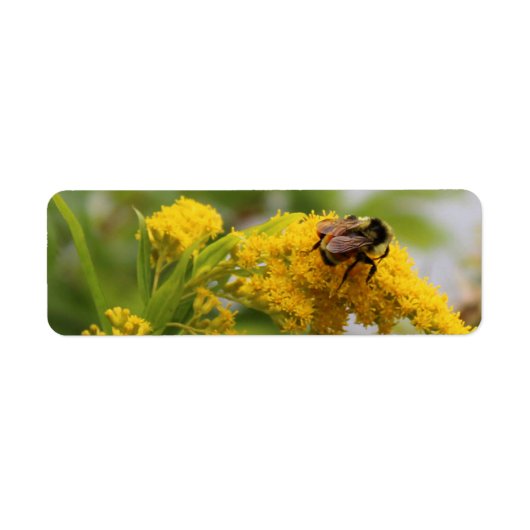 Étiquette Sauvez les abeilles (Devant)