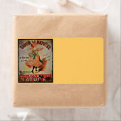 Étiquette Savon vintage Naturel (En situation)