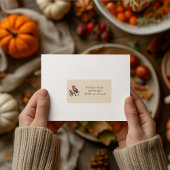Étiquette Scandi Aviary Duet, personnalisé