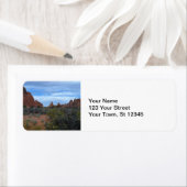 Étiquette Scène du parc national Arches (En situation)