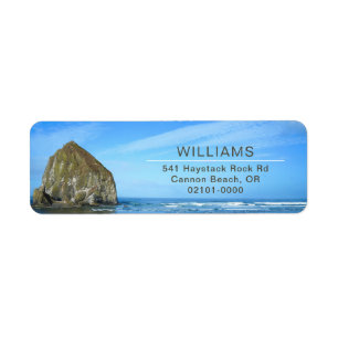 Étiquette Scenic Cannon Beach Return Address