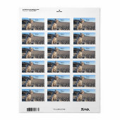 Étiquette Schnauzer - Tin Tin (Feuille entière)