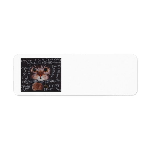 ÉTIQUETTE SCHRÖDINGER CAT (Devant)