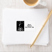 Étiquette Sci-Fi smart animaux "Hungry Frog Dreams" (En situation)