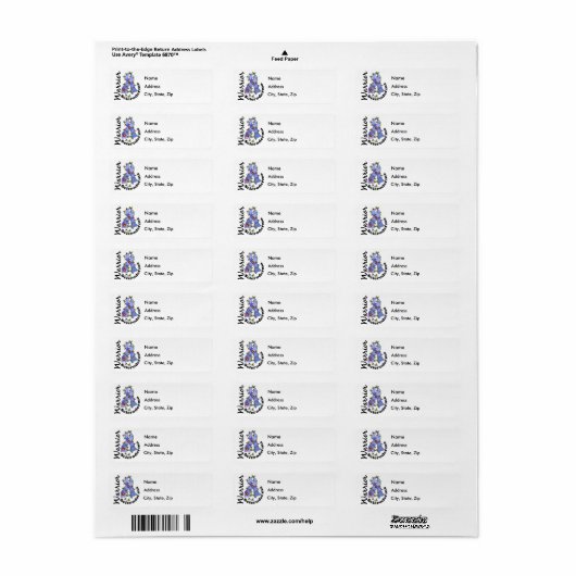 Étiquette Scleroderma Warrior 15 (Feuille entière)