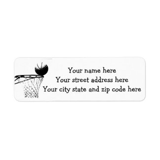 Étiquette Score de basket-ball