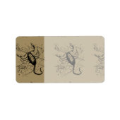 Étiquette Scorpio Constellation Hevelius 1690 Décor (Devant)