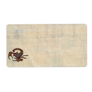 Étiquette Scorpion
