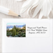 Étiquette Scottsdale Succulent Sunset (En situation)