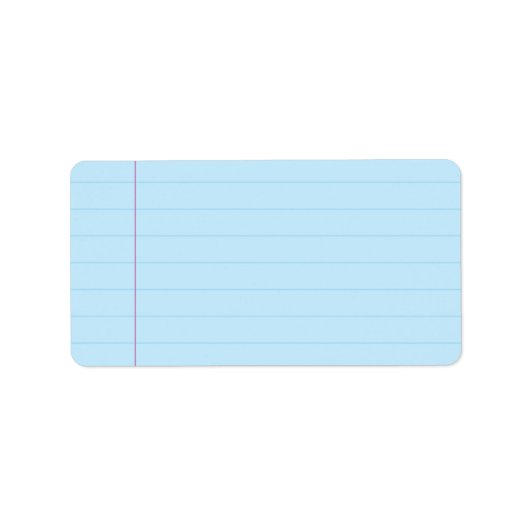 Étiquette SCRIBBLES sur NOTEPAPER Imprimer votre propre Étiq (Devant)