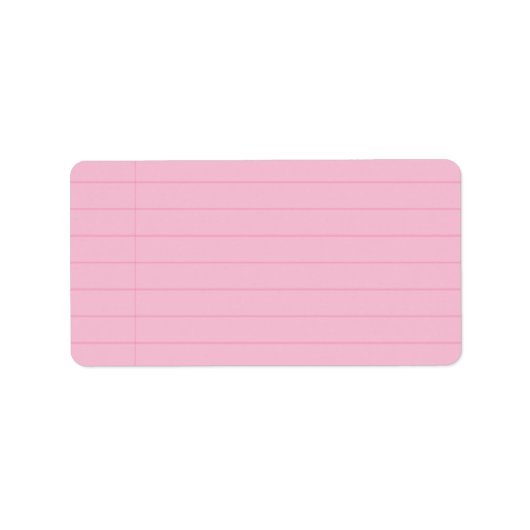 Étiquette SCRIBBLES sur NOTEPAPER Imprimer votre propre Étiq (Devant)