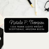 Étiquette Script minimal Simple Nettoyer le script Adresse d