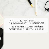 Étiquette Script minimal Simple Nettoyer le script Adresse d