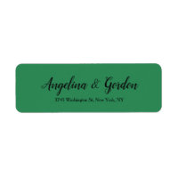 Sea Green Mariage Professional Élégante écriture m