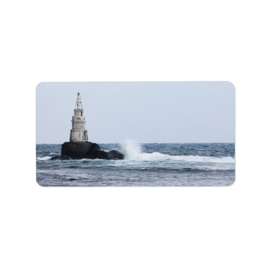 Étiquette Seascap with lighthouse (Devant)