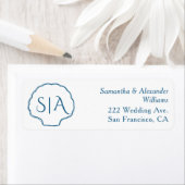 Étiquette Seashells & Wedding Bells Bachelorette Party (En situation)