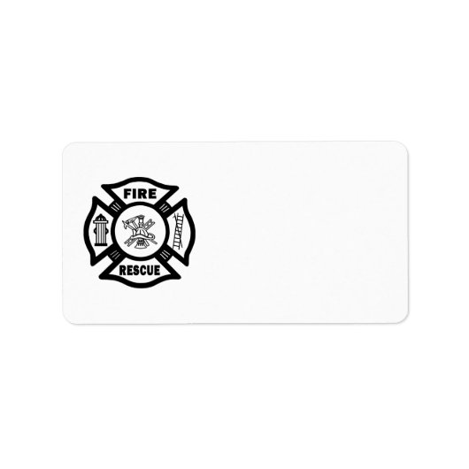 Étiquette Secourt incendie (Devant)