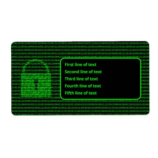 Étiquette Sécurité informatique & Services Cyber Padlock (Devant)