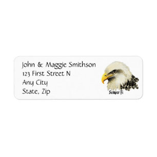 Étiquette Semper Fi, American Eagle USA Marine, Militaire
