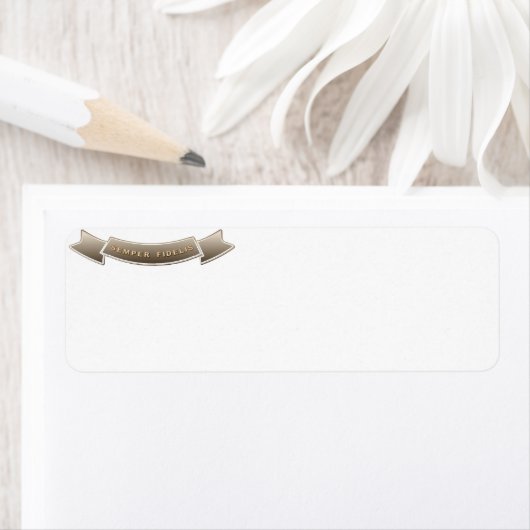 Étiquette Semper Fidelis (En situation)