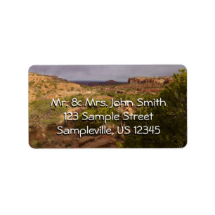 Étiquette Sentier Neck Springs dans le parc national de Cany
