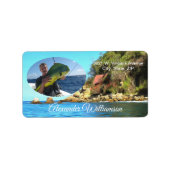 Étiquette Serene Yelapa Fishing 0758 Adresse (Devant)