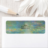 Étiquette Série Water Lilies par Claude Monet (En situation)