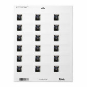 Étiquette Servez et protégez (Feuille entière)