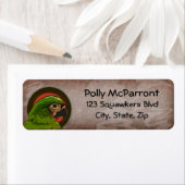 Étiquette Sévère Macaw (En situation)