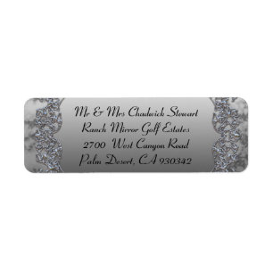 Étiquette Shampton élégant