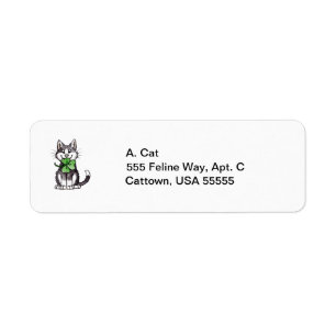 Étiquette Shamrock Kitty