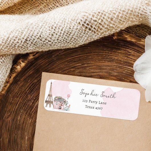 Étiquette She Said Oui Parisian French Bridal Shower